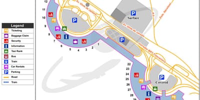 Рио-де-Жанейро аэропорт на карте